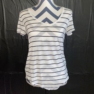 Black and White Striped T-Shirt